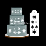 Cake Decoration Stencil (Snowflake)