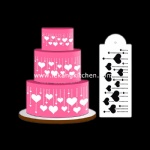 Cake Decoration Stencil (Heart)
