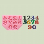 Number Silicone Mould