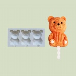 Bear Silicone Popscile Mould