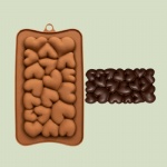 Love Heart Silicone Chocolate Mould