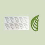 Feather Silicone Chocolate Topper Mould