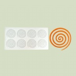 Mosquito Coil Silicone Chocolate Topper Mould